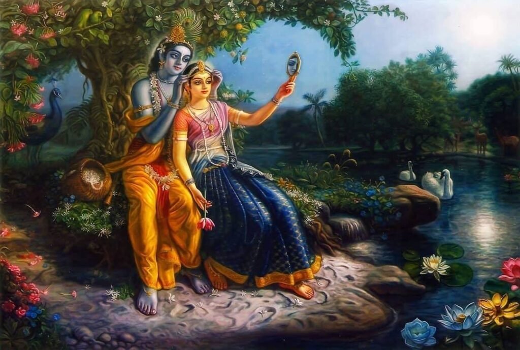 Radha and Krishna