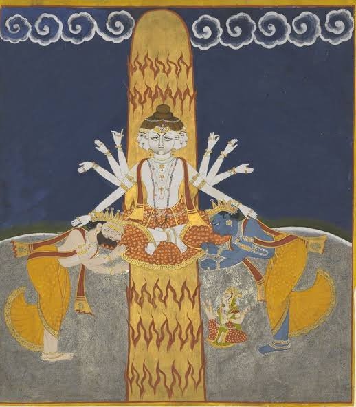 Brahma vishnu mahesh. Lord vishnu worshiped by God Brahma and God Mahesh