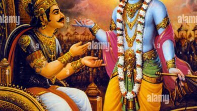 krishna arjun nel loro carro afjmfb sanatan