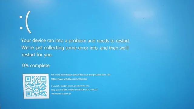 BSD error microsoft