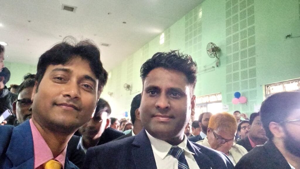 Ravi OP Sharma viral video screenshot showing RCM claims