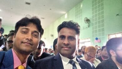 Ravi OP Sharma viral video screenshot showing RCM claims