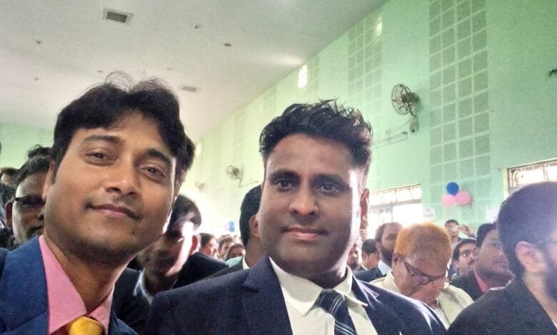 Ravi OP Sharma viral video screenshot showing RCM claims