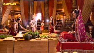 Hanuman devotion story Lord Shiva blesses Hanuman Sankat Mochan story Ram bhakti tale Hanuman sleeping story Divine feast Ayodhya Tulsi leaf miracle Hanuman ji ki kahani Lord Ram and Hanuman story Hindu mythology stories