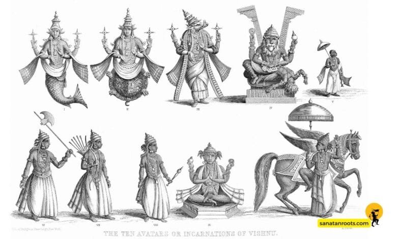 10 Avatars of Vishnu